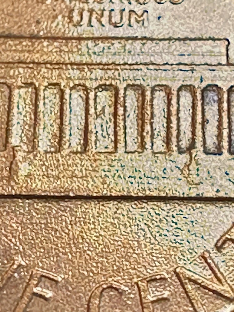 1982 Penny LD 2.5 Grams, Die Error Obv/Rev