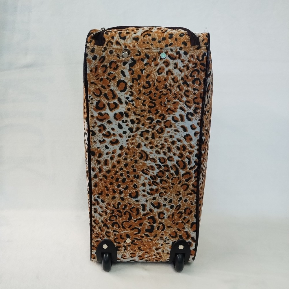 Gloria Vanderbilt Carryon Rolling Weekend Overnight Bag Telescoping Handle 19.5"