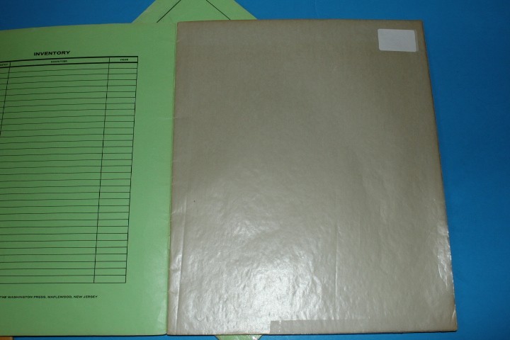 White Ace Mint Sheet File Capacity 14 pgs 1 pocket 12" x 9.75" BlueLakeStamps