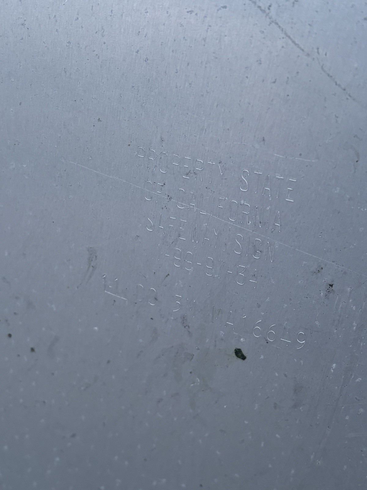 vintage highway sign