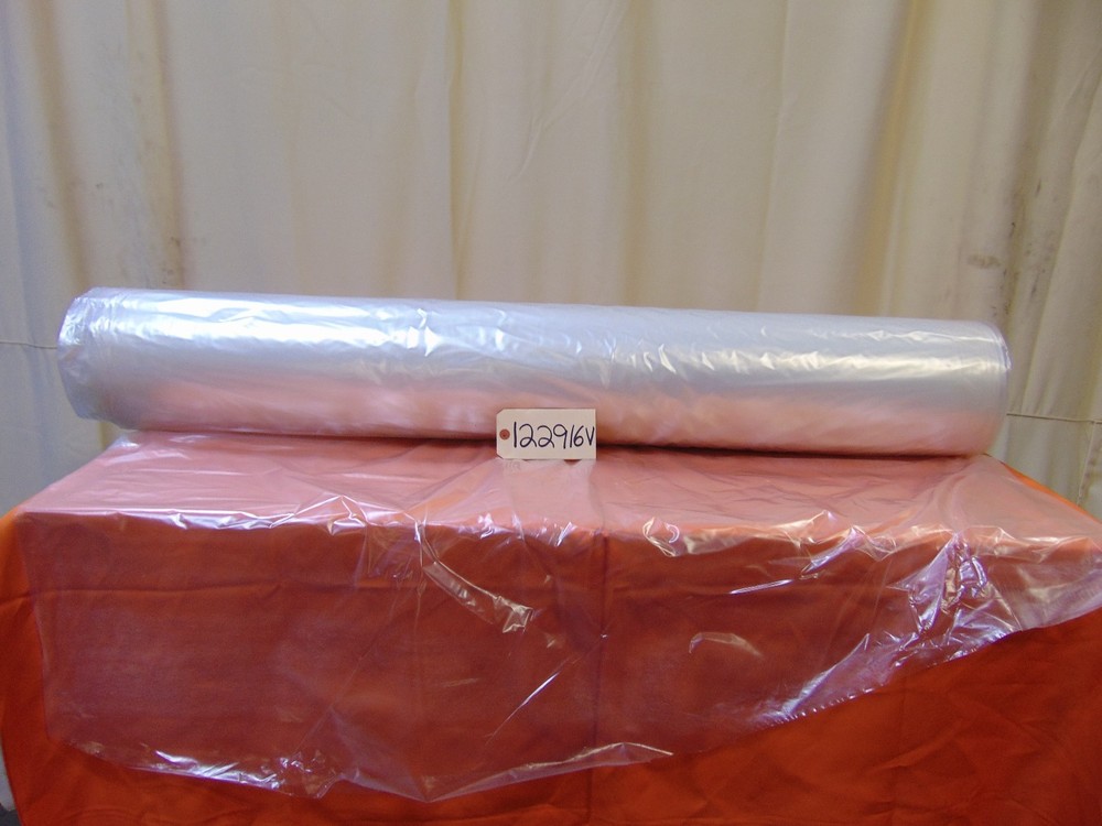 48" x 1,000' Roll Poly Plastic Tube For Making Oversize Packaging Bags