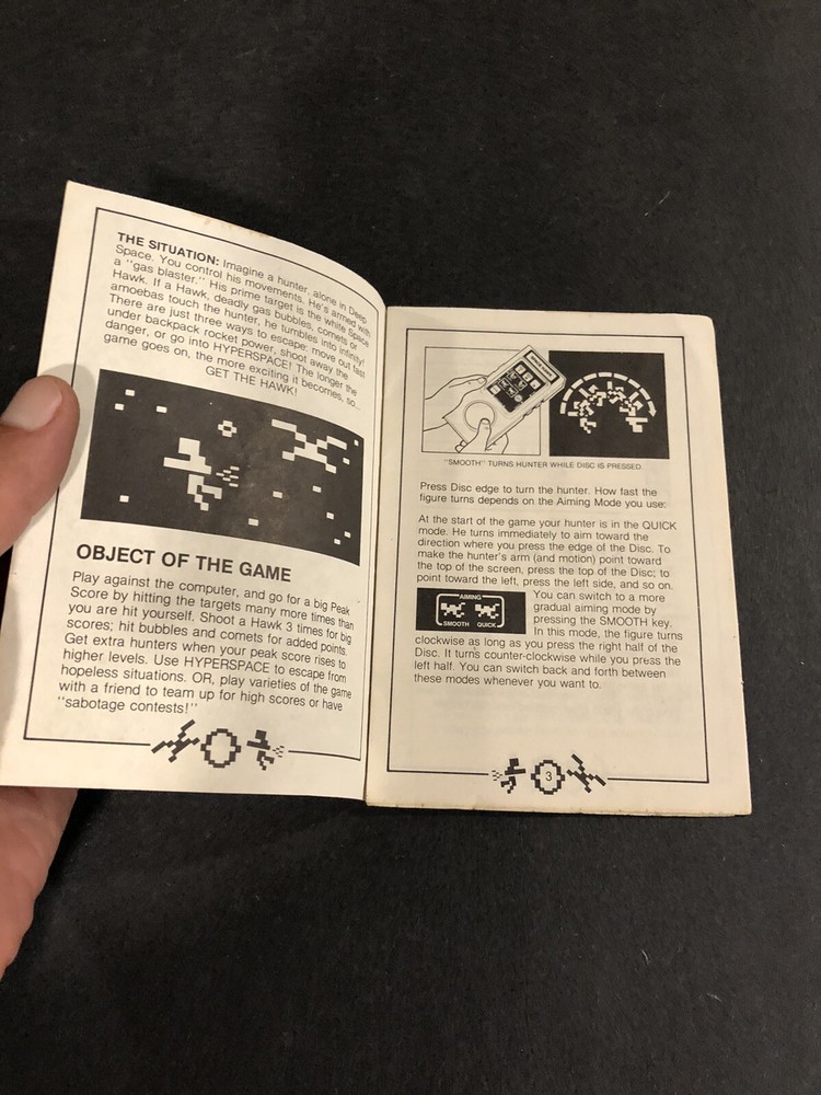 intellivision space hawk manual