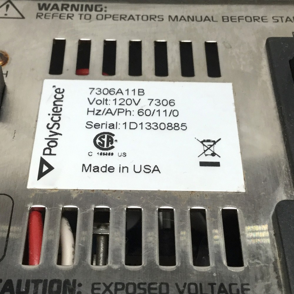 PolyScience 7306A11B Immersion Water Circulator Temp Controller 1kW *For Parts*