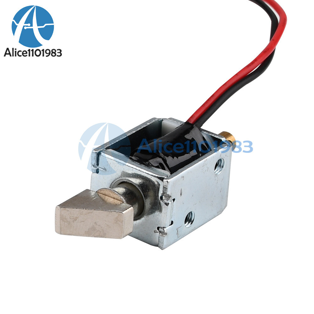 DC 12V 5.14W Slope Electromagnetic Lock Instantaneously Energized Switch Lock