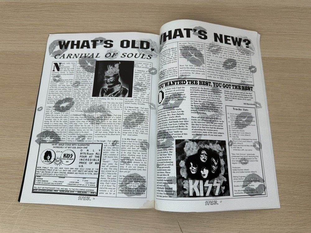 KISS Army International - STRIKE Magazine - July 1996 Issue #39 - Italian Import