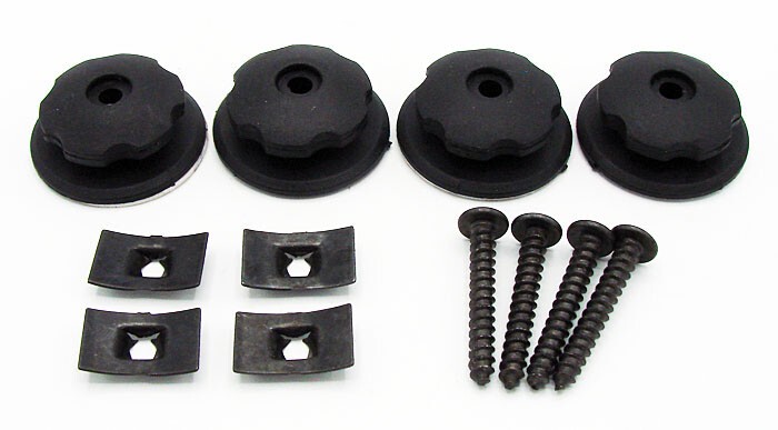 *New* 4 pcs Universal Trunk Hardware Kit Replacement Car Hooks for Cargo Net