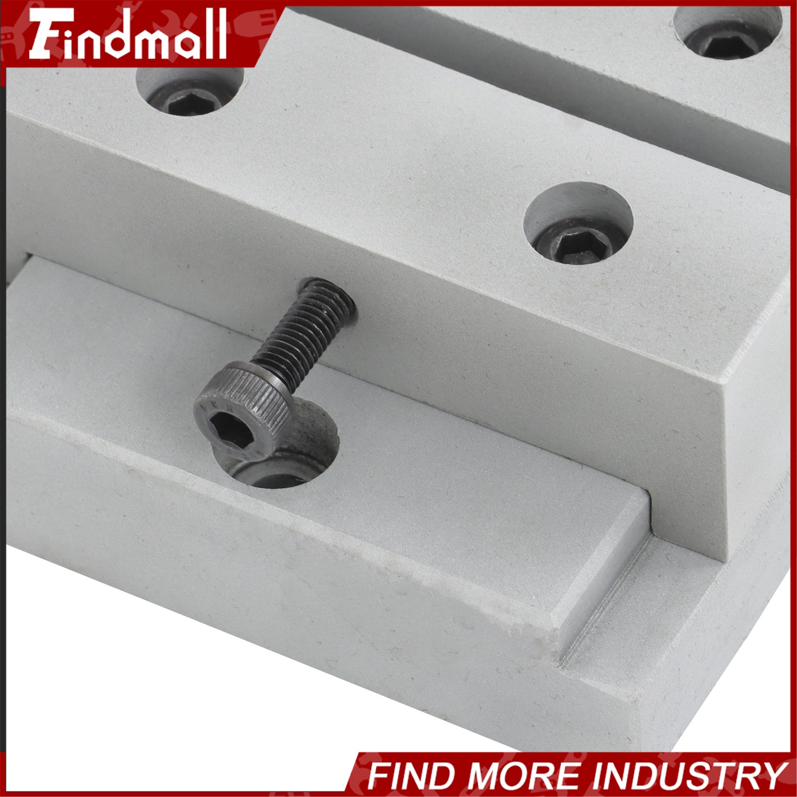 Findmall Workholding Clamp Work Table CNC Router Bench Vise Mini Low Profile