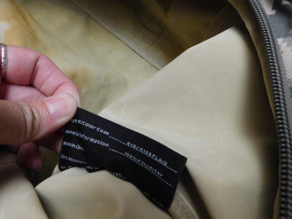 FLYING CIRCLE ACU DUFFLE BAG