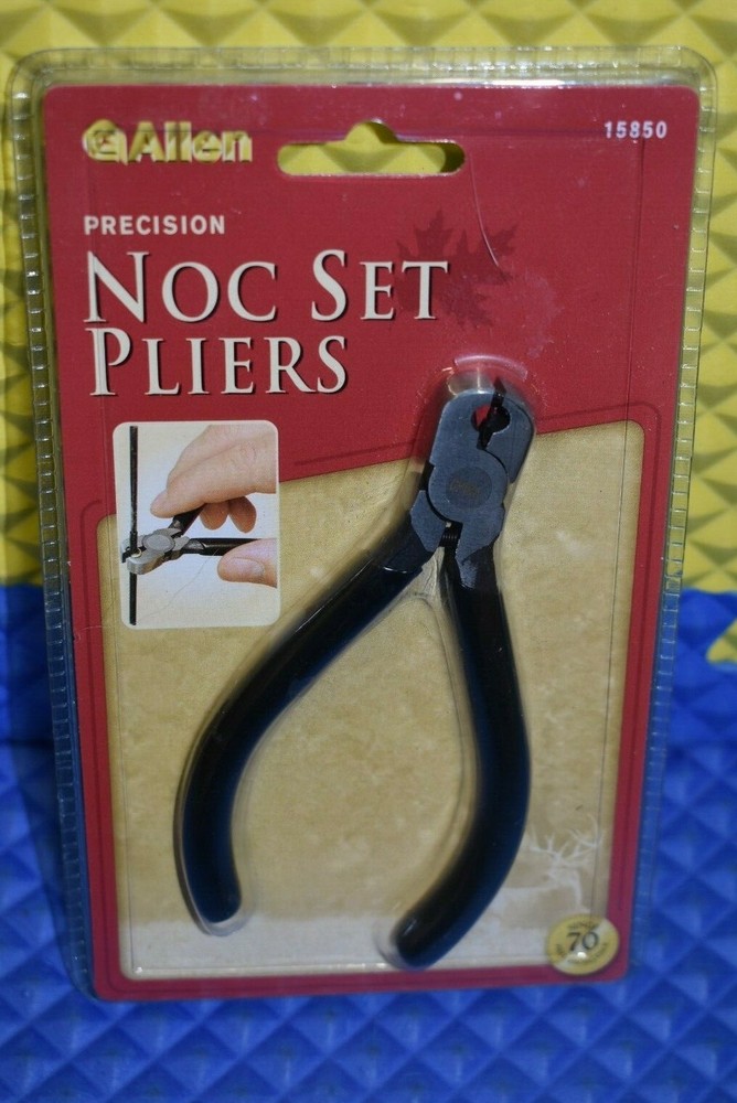 Allen Precision Noc Set Pliers Black Handles 15850