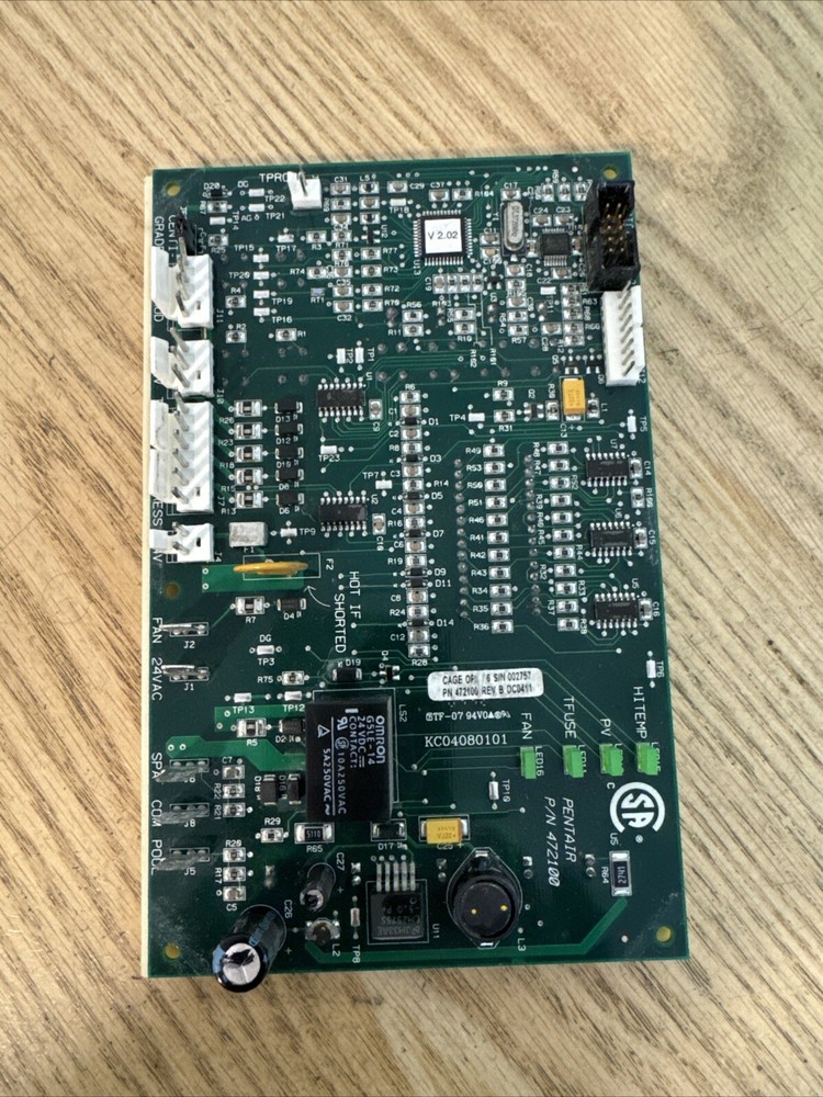 PENTAIR 472100 Digital Display Temperature Controller Circuit Board