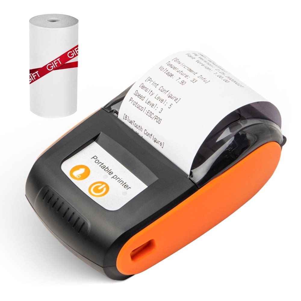 58mm Thermal Receipt Printer Wireless BT USB For Android IOS Windows