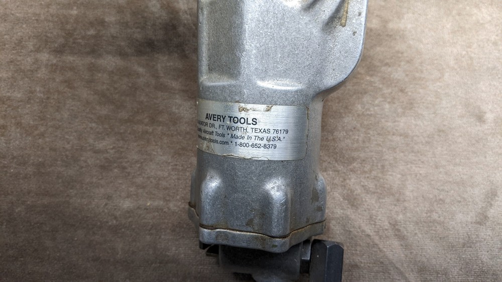 AVERY TOOLS C Type Rivet Squeezer Aviation Aircraft Tool