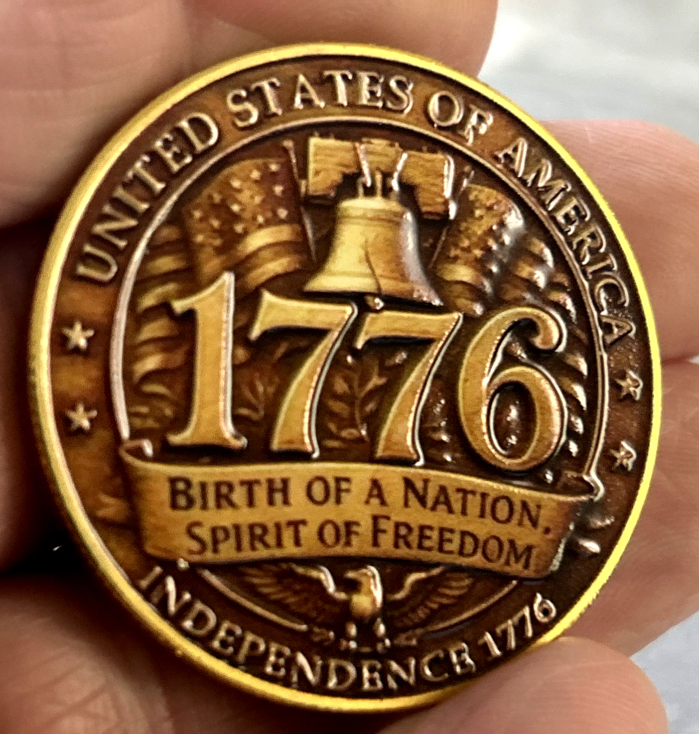 *USA 250TH ANNIVERSARY* Birth Of A Nation 1776-2026 Commemorative Coin Medal