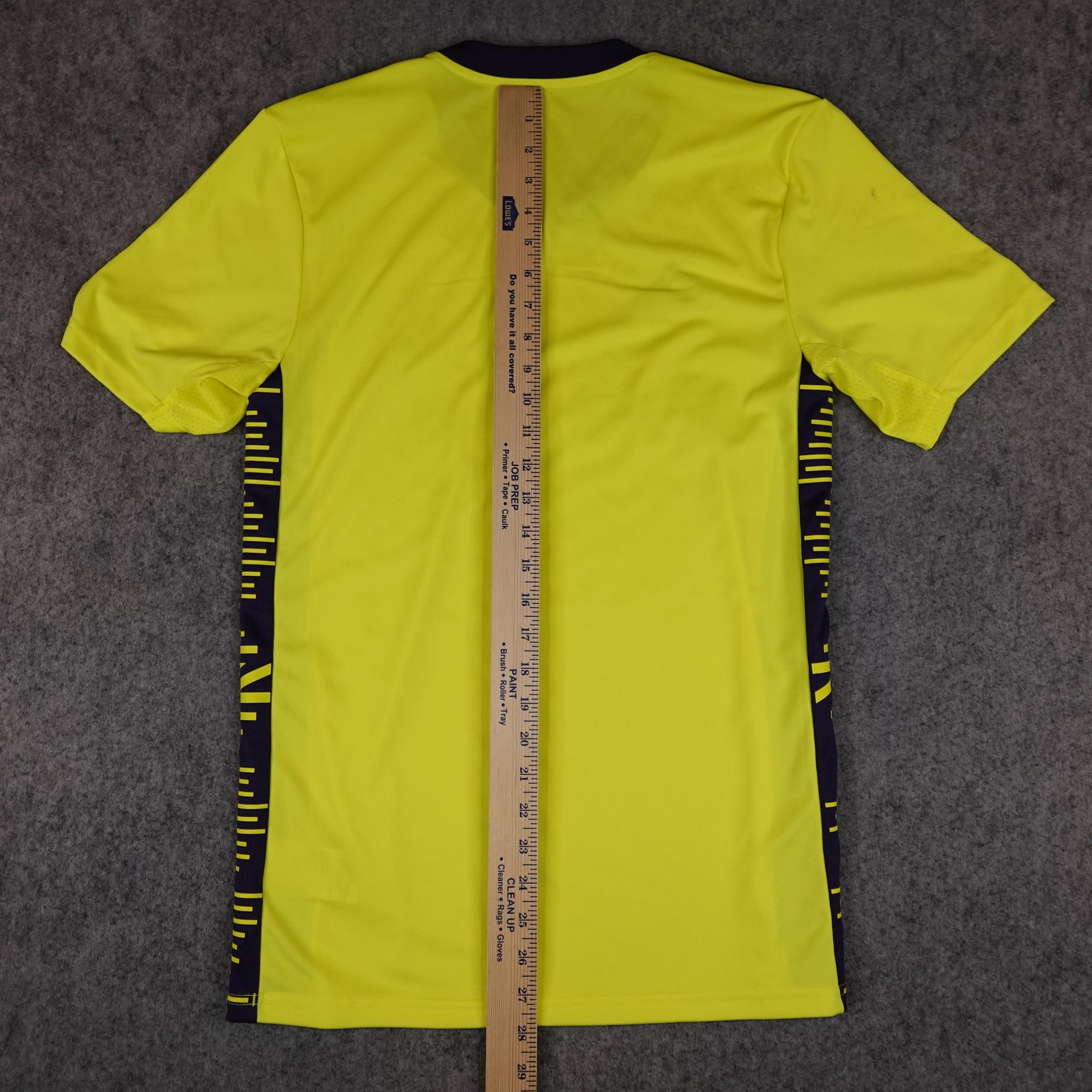 Nashville SC Jersey Mens Small Yellow MLS Soccer Adidas AEROREADY Renasant 2021