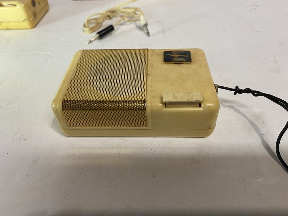 Vintage Pigeon Mini Com Transisterized Intercom Japan Untested