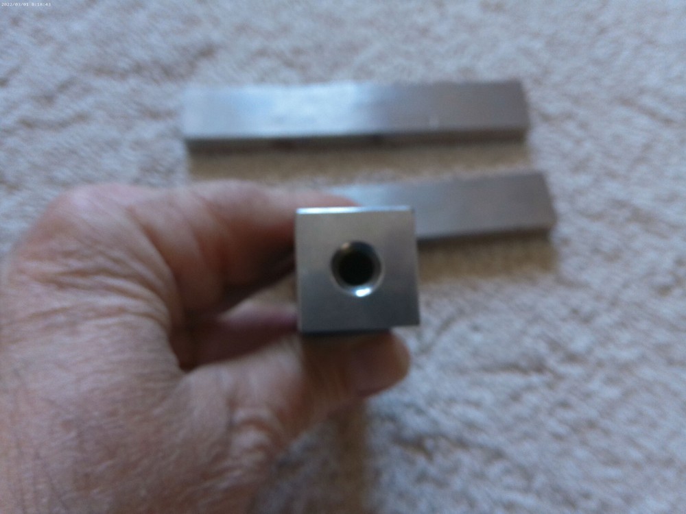 THREE Machinist Blocks Manufacturer Unknown