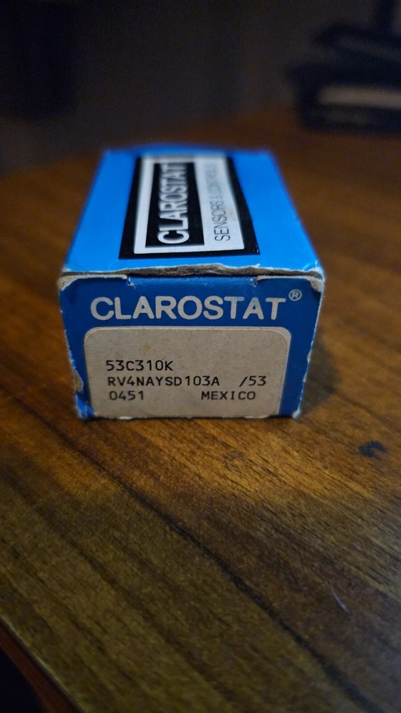 Clarostat 53C310K Potentiometer