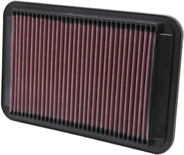 Engine Air Filter: Reusable, Clean Every 75,000 Miles, Washable,Replacement