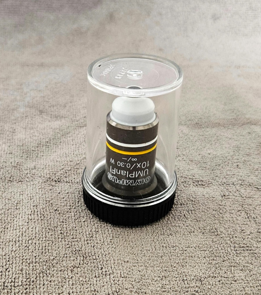 Olympus LUMPlanFL 10x 0.30 W  ∞/-  Water Immersion Microscope Objective