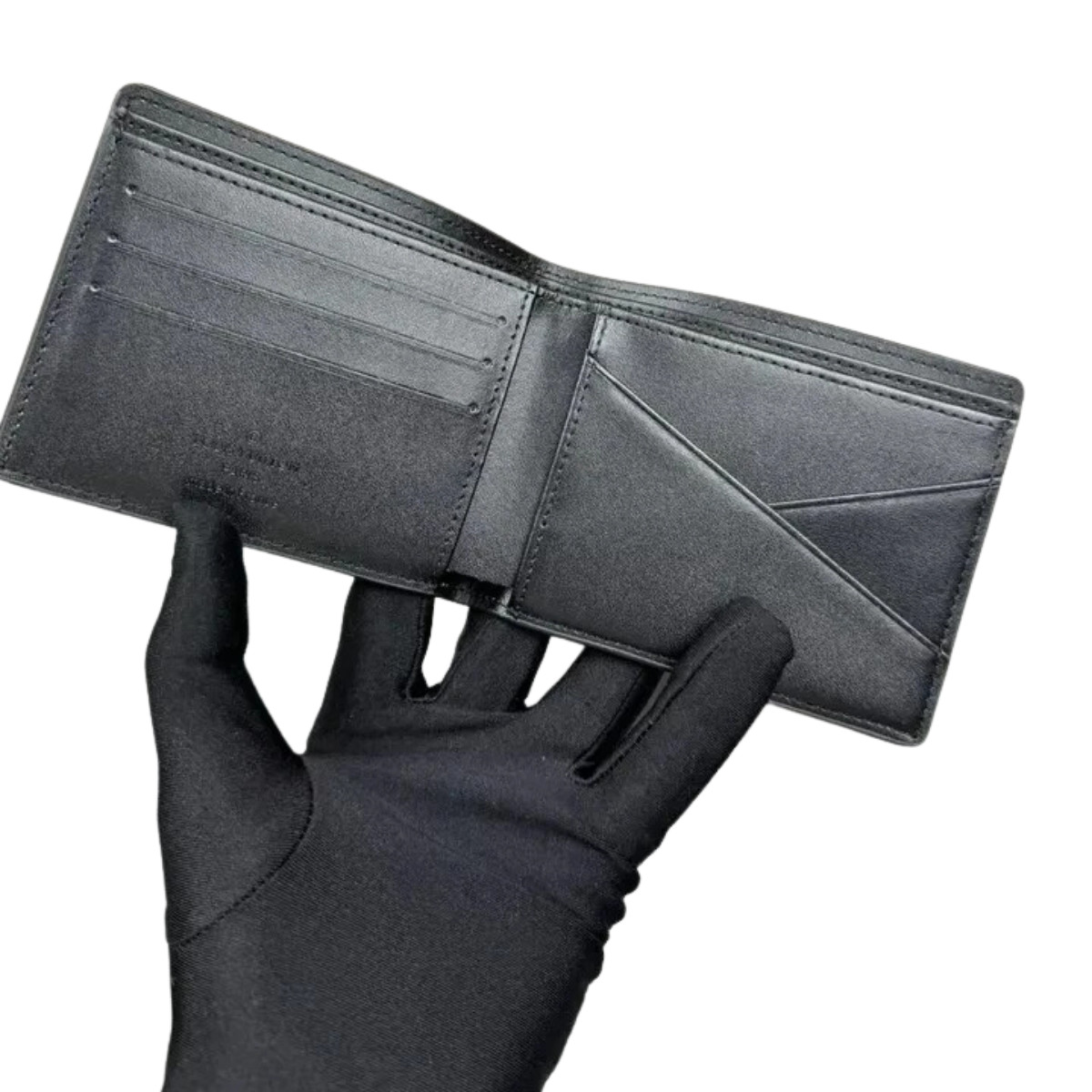 Louis Vuitton Multiple Monogram Canvas Black Bifold Men's Wallet w/ Box