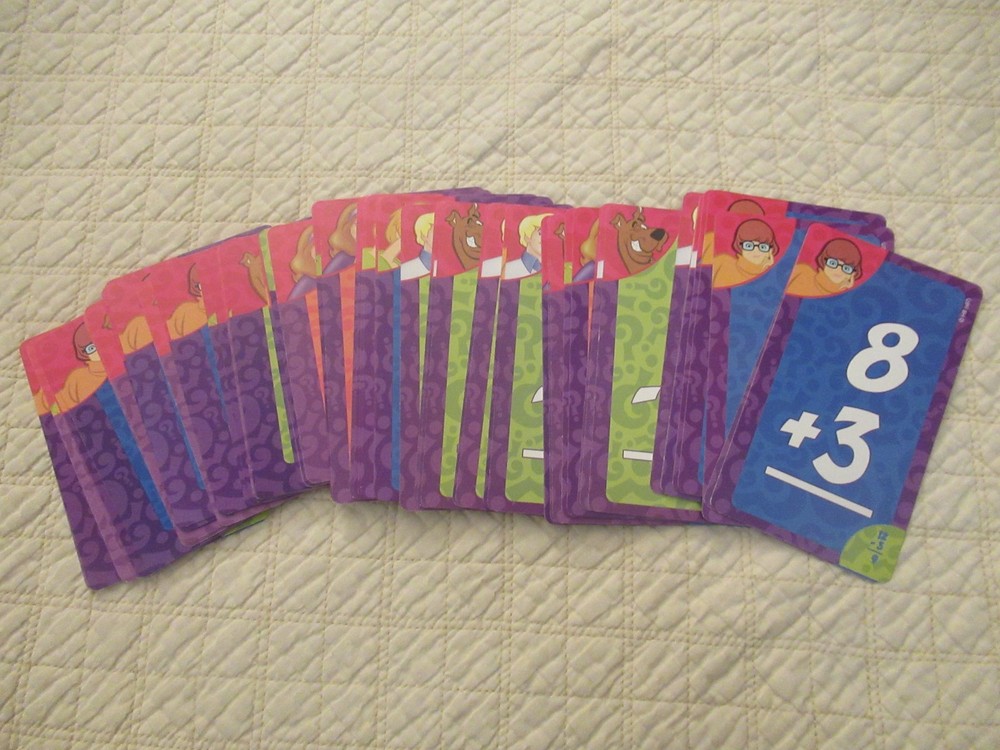 Scooby-Doo Addition & Subtraction Flash Cards (72-Card Set)