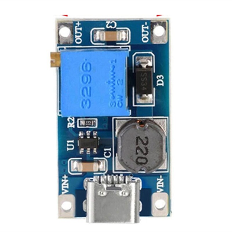 5 StüCk 2A DC-DC Step--Boost-Modul mit TYPE-C-USB, Step--Boost-Konve2082