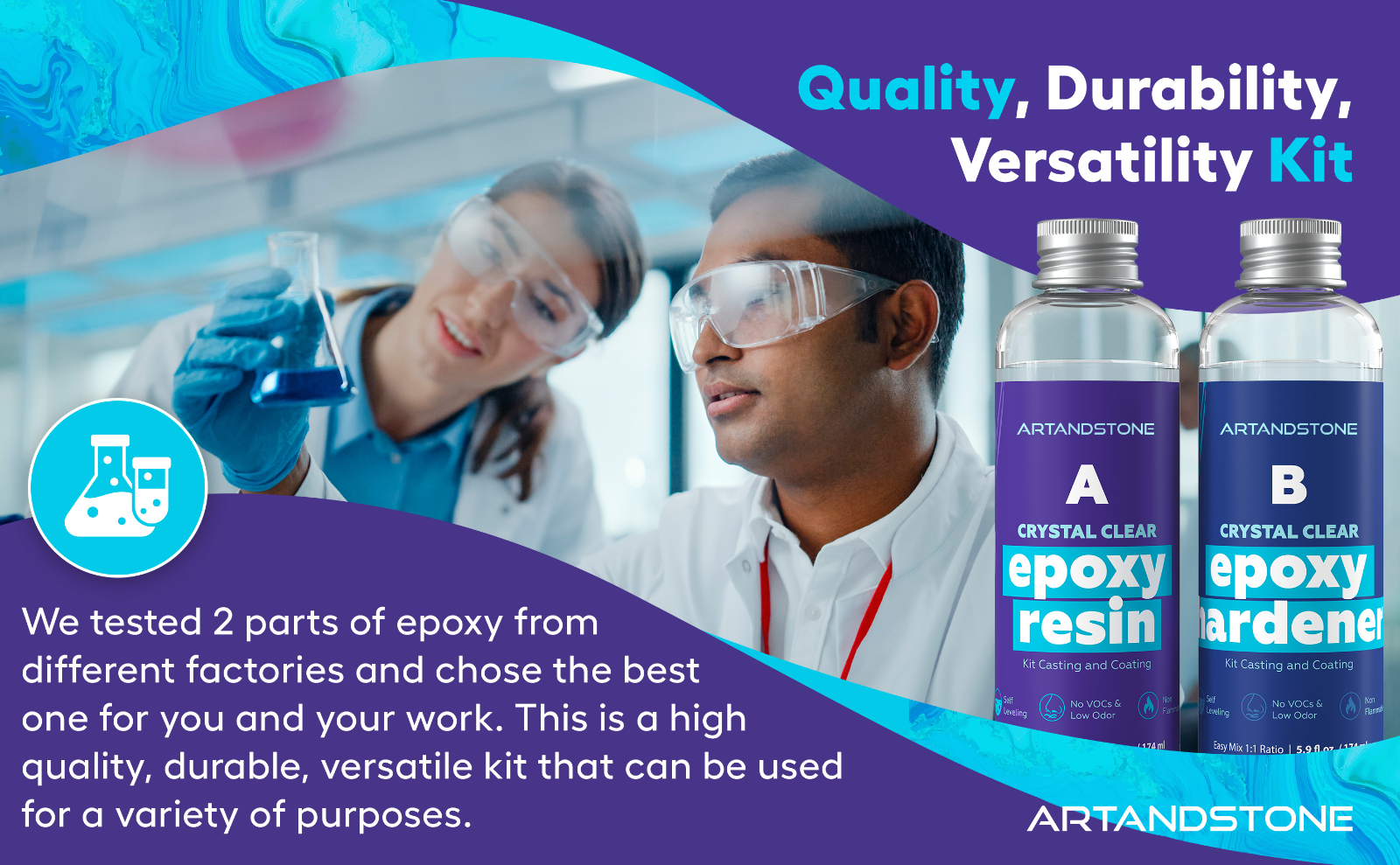 Crystal Clear Epoxy Resin Kit - 11.8 Oz