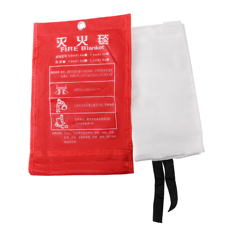 Large Fire Blanket Fireproof For Home Kitchen Office Caravan Emergency Safety