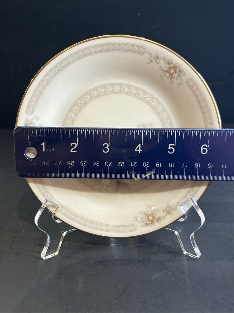 Noritake CERVANTES 6.5” Bread Plate Ivory China 7261 EUC REPLACEMENT