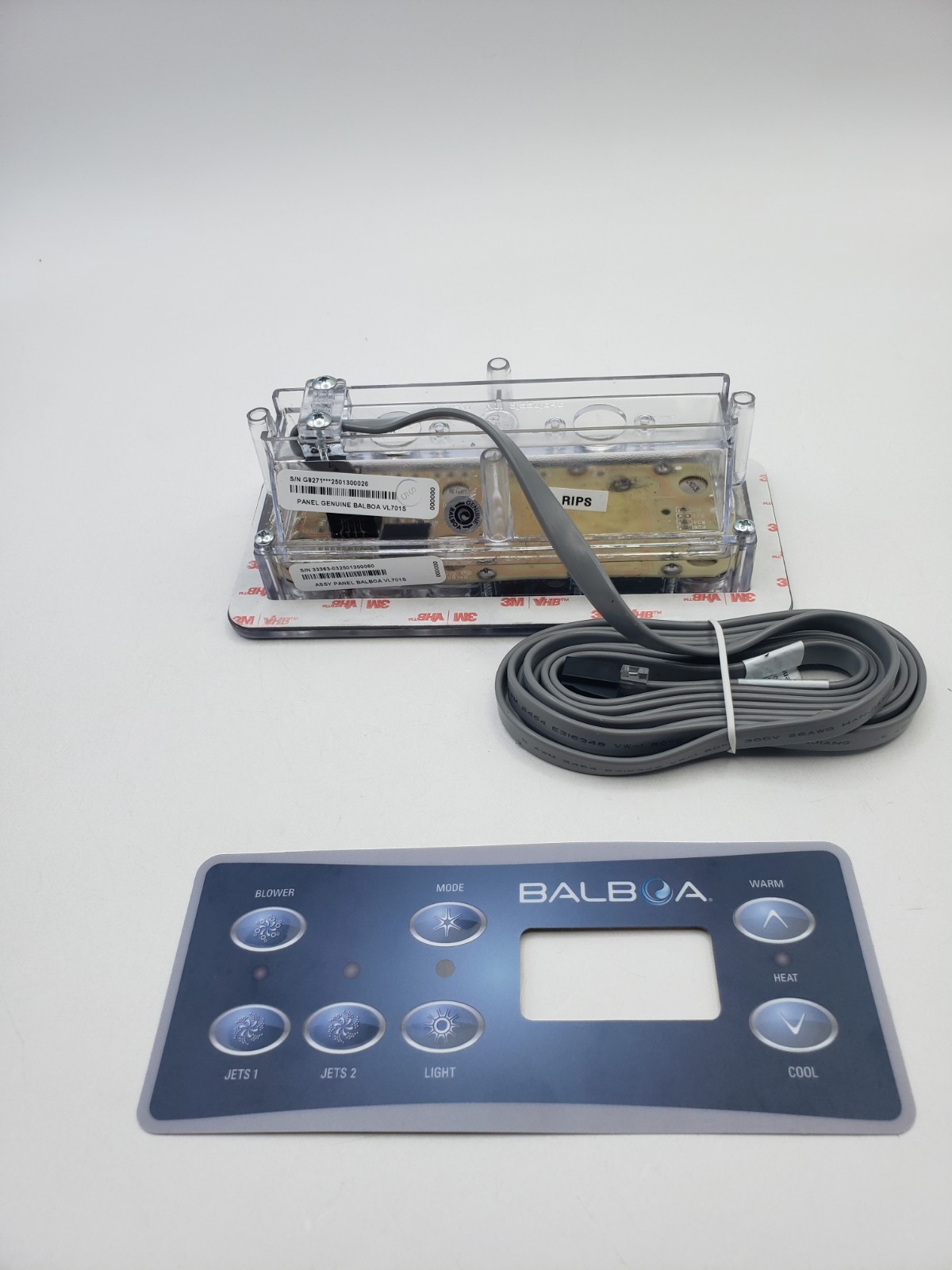 Balboa 53189 VL701S 7-Button Spa Topside Control Panel