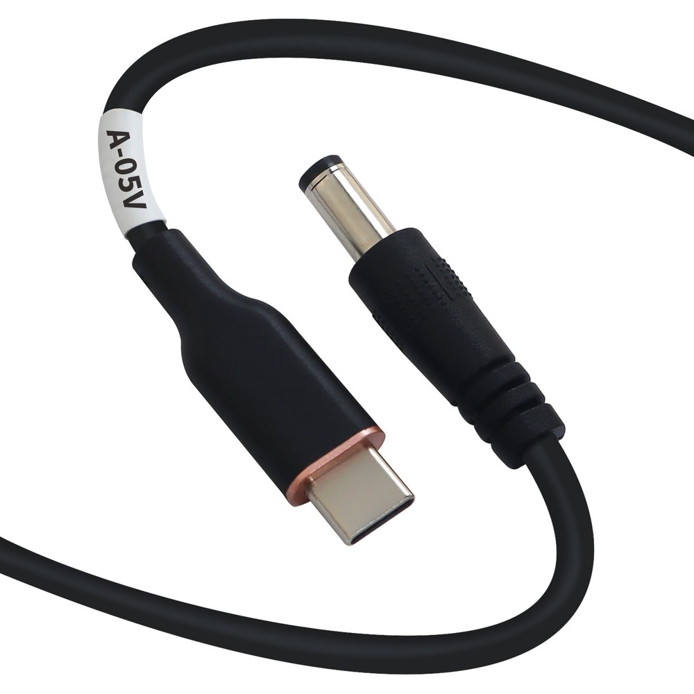DSD TECH MagicConn SH-CP05A USB Type C PD to DC Power Medium, black