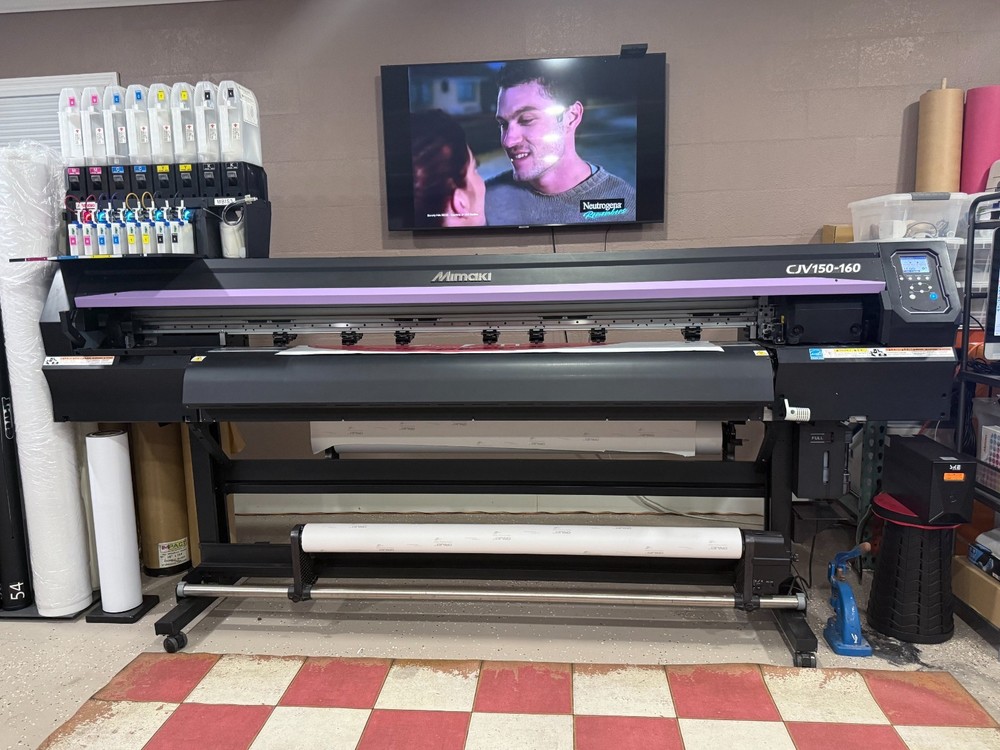 Wide format plotter printer Mimaki CJV 150-160 64" inches