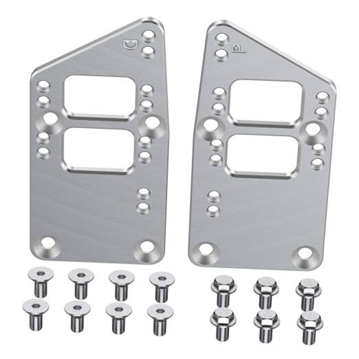 LS Swap Motor Mounts Adapter Plates - LS Conversion Adjustable Universal Swap