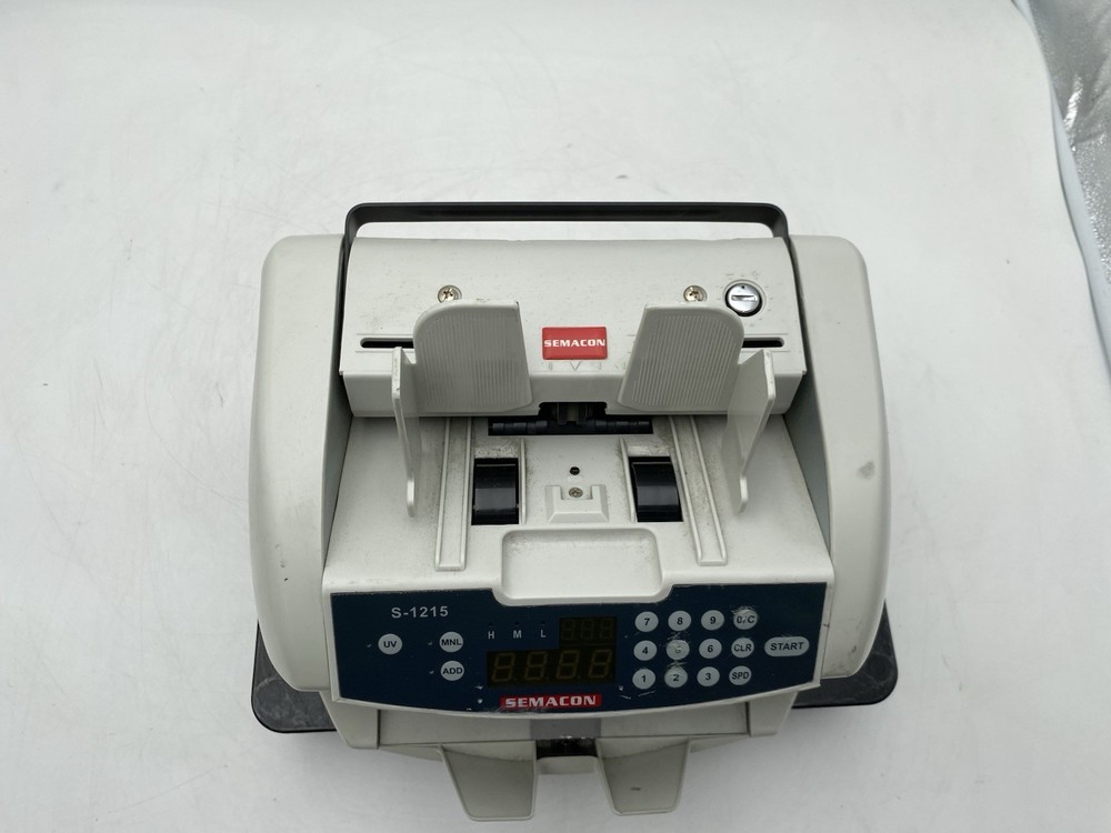 SEMACON S-1215 HIGH-SPEED CURRENCY COUNTER