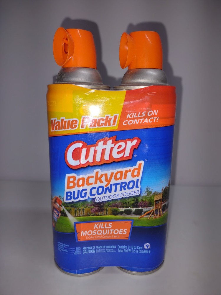Cutter Value 2-Pack Backyard Bug Control Outdoor Fogger (2-16 oz Cans)