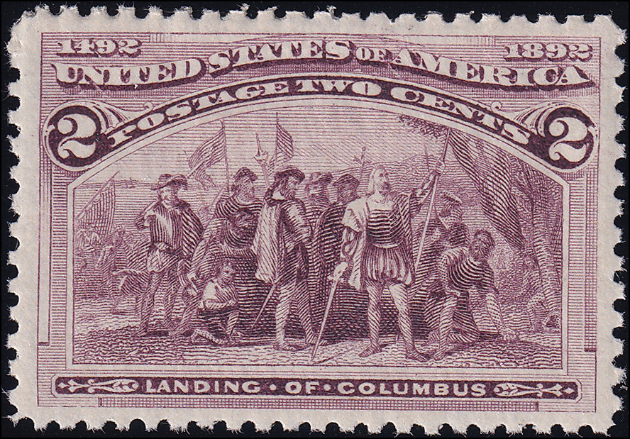 US Scott #231 • Superb Centering • Mint OG • Fresh • Light Hinged