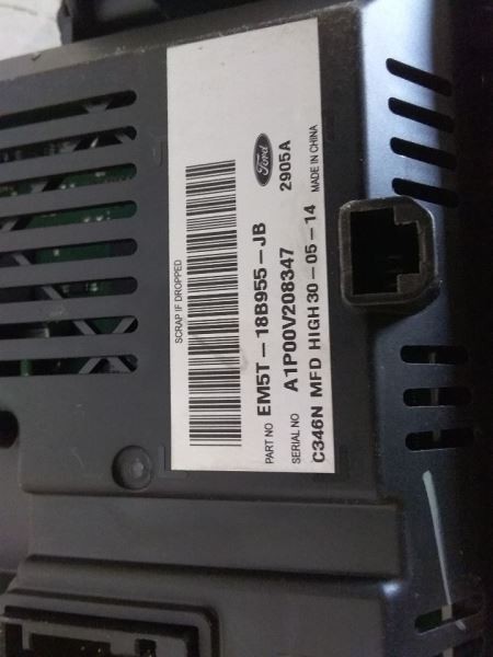 2014 Ford Focus Front 4.2" Dash Display Screen w/Sync from 01/02/14