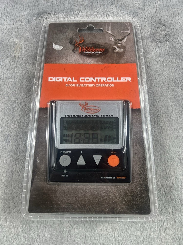 Wildgame Innovations Digital Controller Timer 6V or 12V Battery Operation  TH-DT
