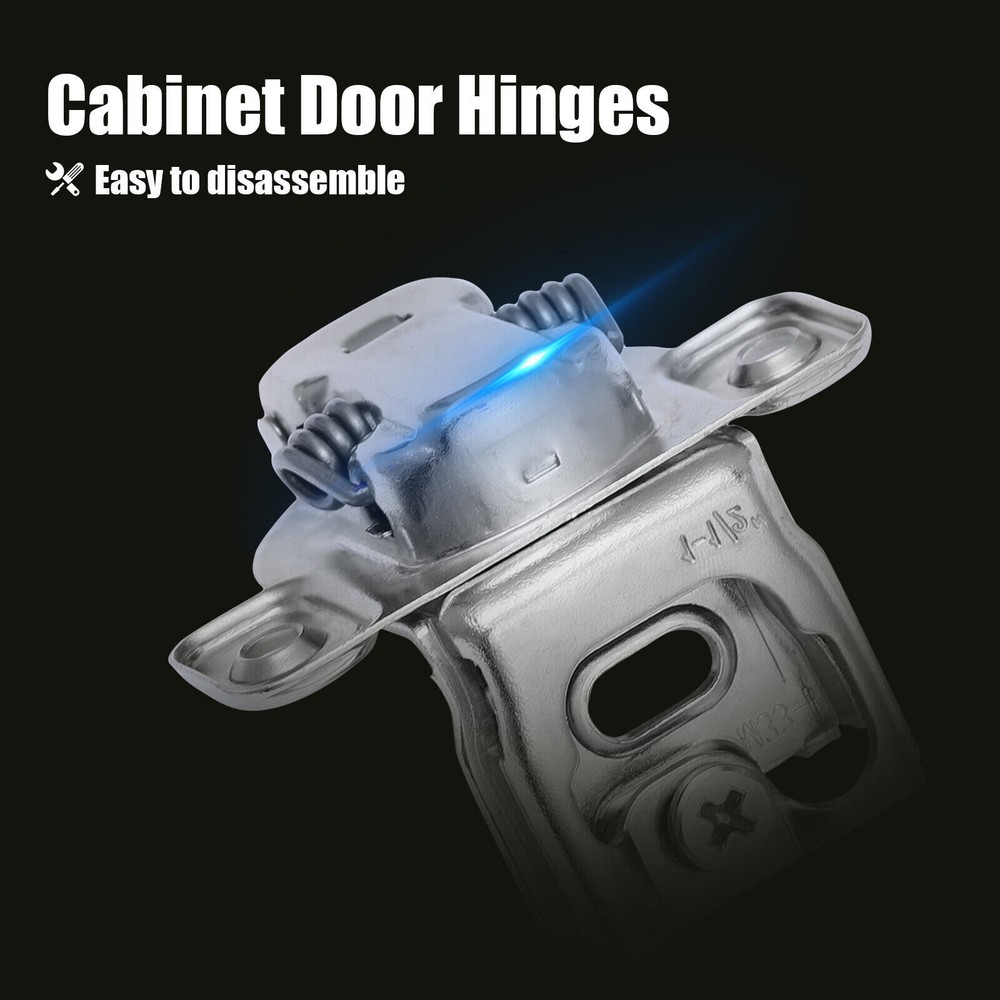 1-1/2" Overlay Soft Close Face Frame 105° Compact Cabinet Hinge Handware Lots