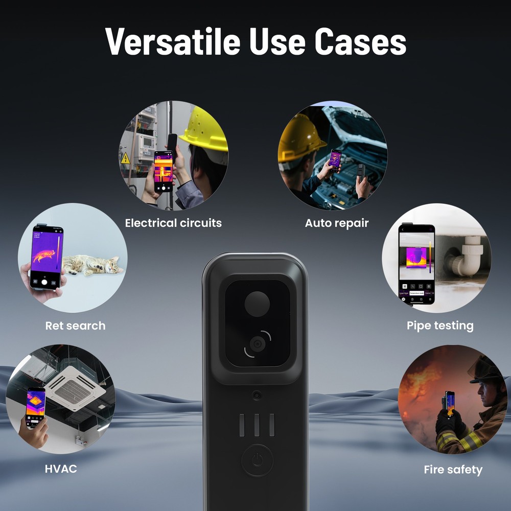 LAUREII TISR 512×384 Infrared Thermal Imager Camera Android & iOS Wireless