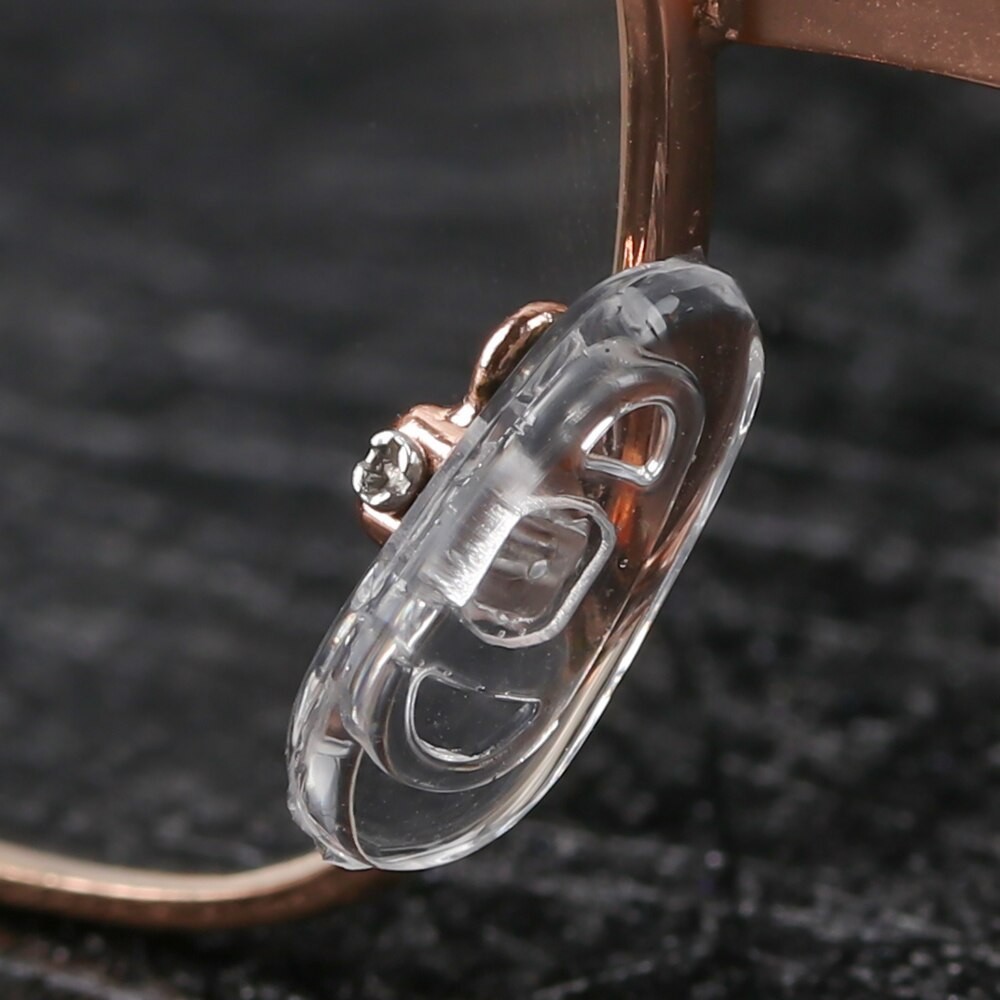 4 Pairs eyeglass NOSE PADS +8 Pcs Screws High Quality Silicone Anti Slip Glasses