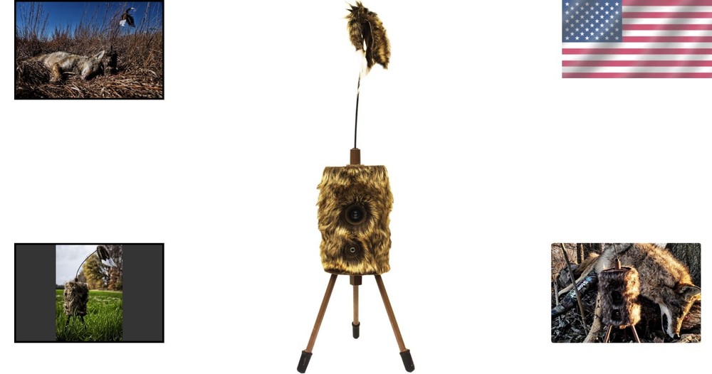 Realistic Motion Coyote Hunting Decoy
