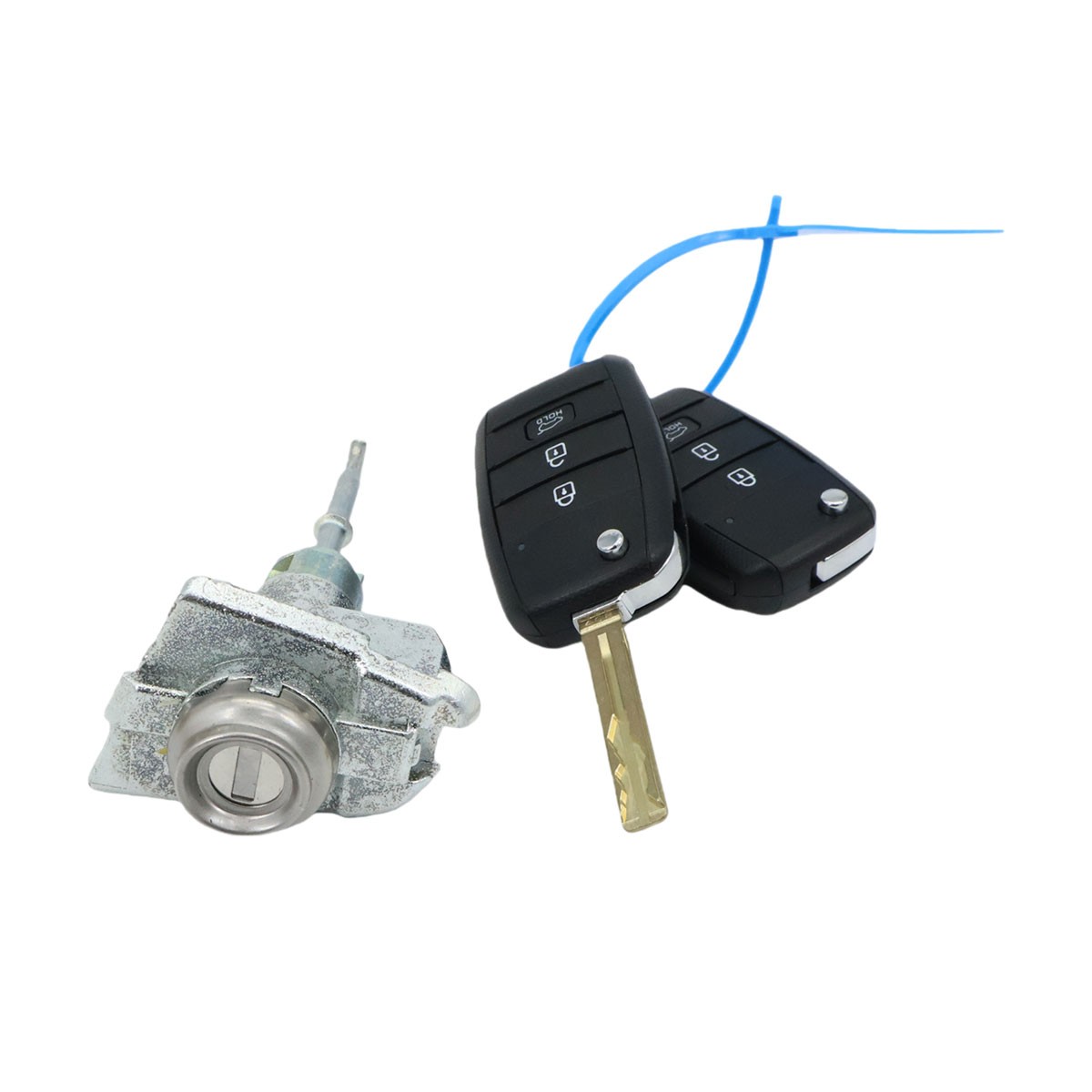 81970-D9A00 Left Door Lock & Key Cylinder Set Fits Kia Sportage 2017 - 2022