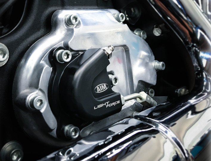 AIM Slave Cylinder Harley M8 Clutch FL FLT  Tri-Gl  Light Force 3 LF003 Tour  U1