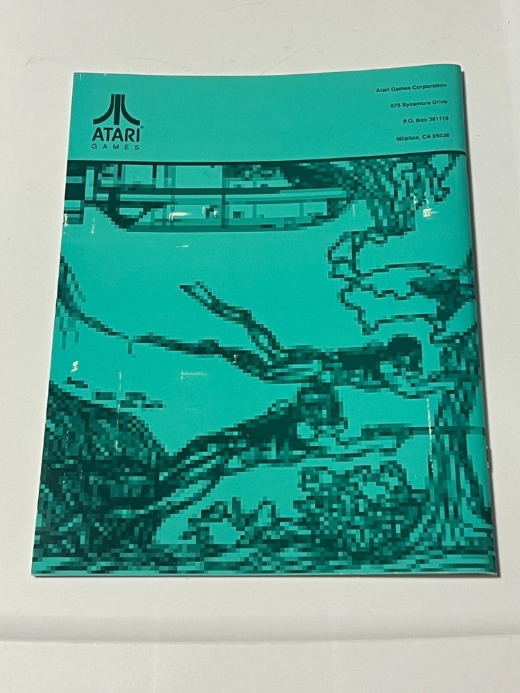1990 ATARI THUNDER JAWS KIT INSTALLATION MANUAL