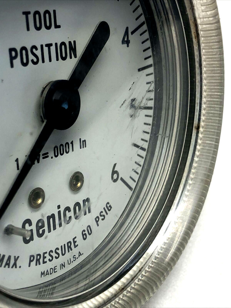 Genicon 60psi Tool Position Gauge, used (Q)