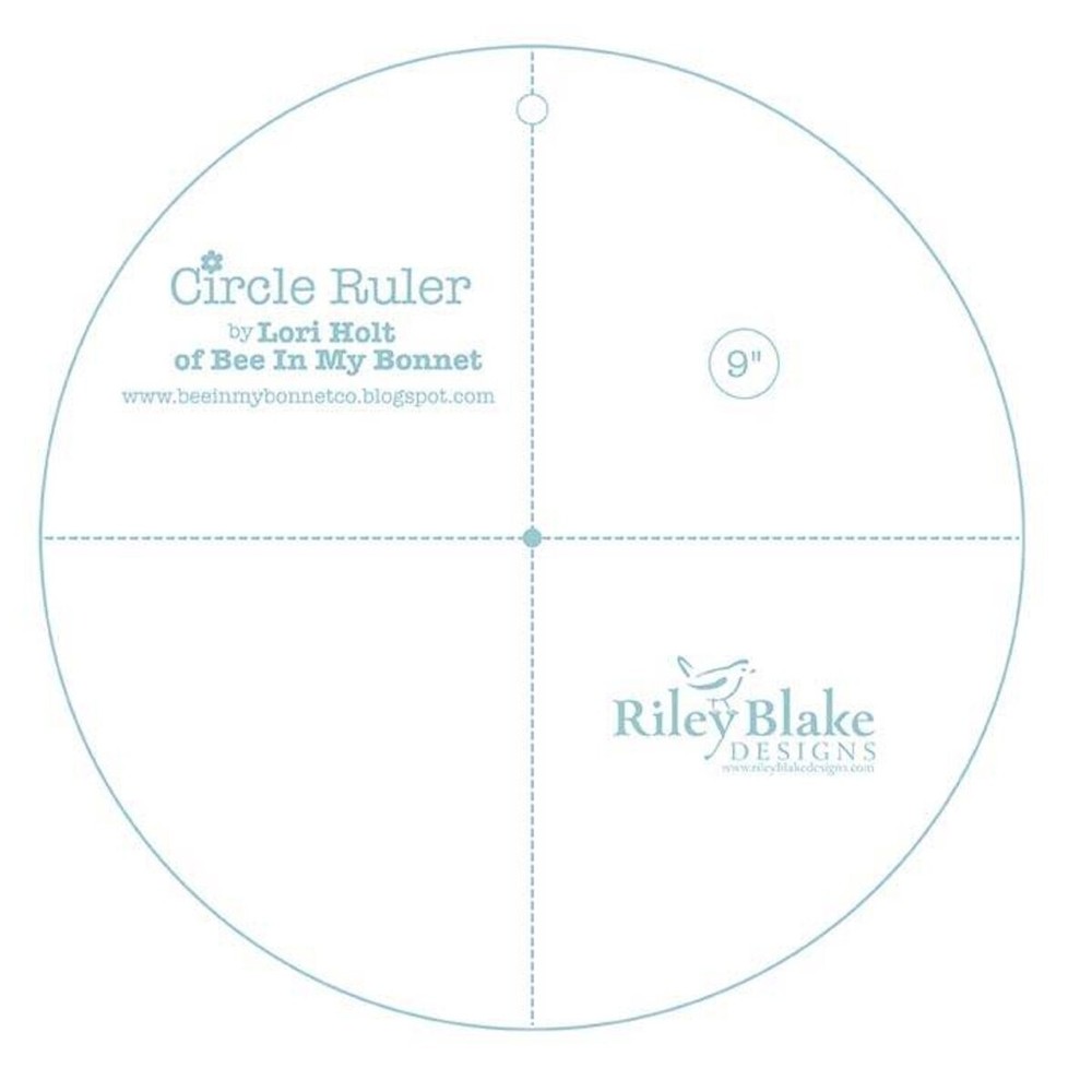 Lori Holt Circle Ruler 9" **STRULER-4197**