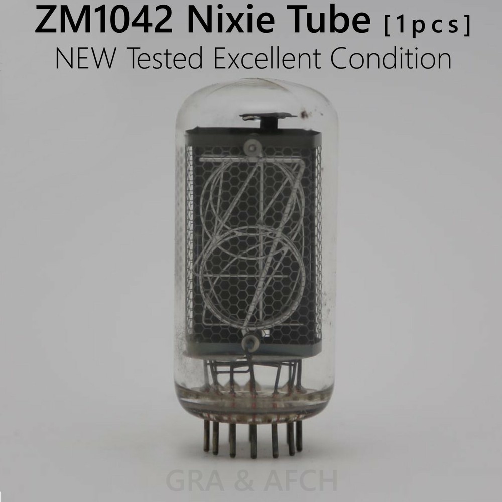 ZM1042 NIXIE TUBE FOR NIXIE CLOCK NEW TESTED NUMERIC [1 PC]
