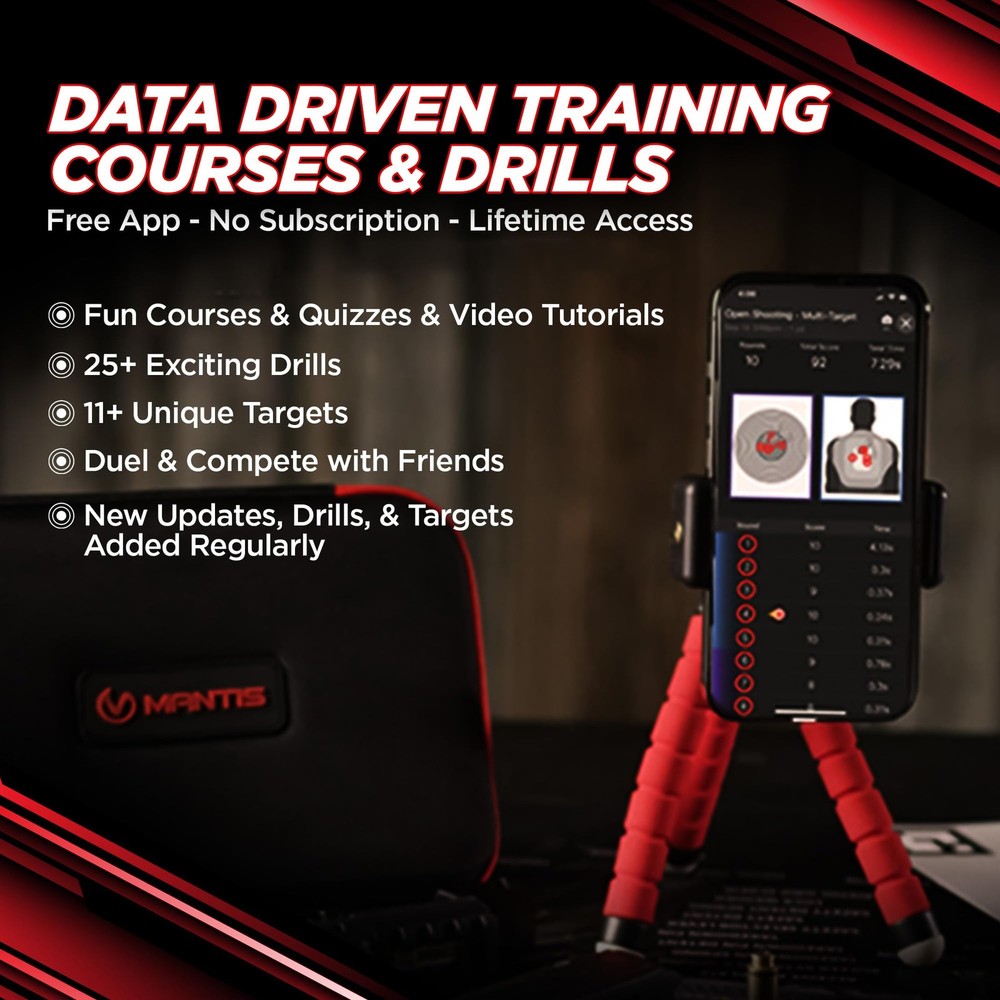 Mantis Laser Academy Training Kit for 9mm - Dry Fire Laser System, Practice, No