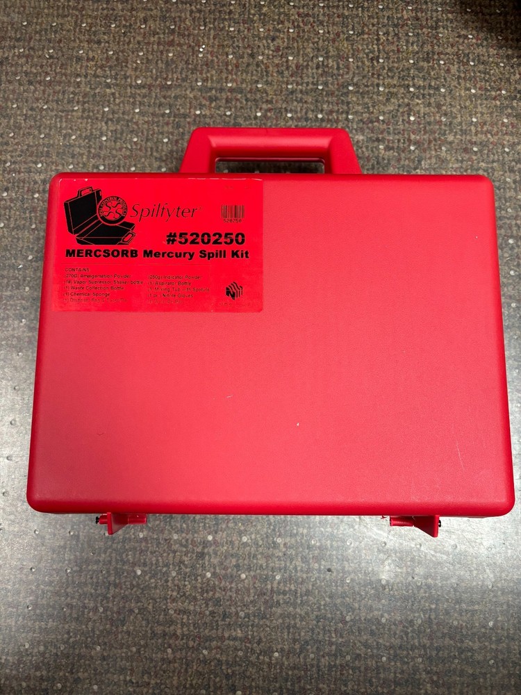 Spifyter Mercury Spill Kit 520250 New